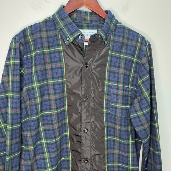 Crooks & Castles Plaid Button Down Shirt Size Medium - Picture 5 of 13